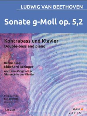 Beethoven, L v: Sonate g-Moll op. 5,2 op. 5,2
