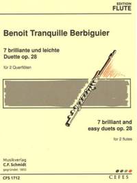 Berbiguier, T: 7 brillant and easy duets op. 28 op. 28