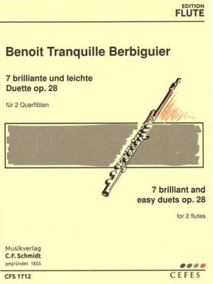 Berbiguier, T: 7 brillant and easy duets op. 28 op. 28