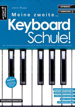 Rupp, J: Meine zweite Keyboardschule! Vol. 2