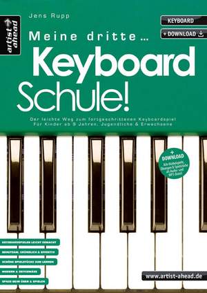 Rupp, J: Meine dritte Keyboardschule! Vol. 3