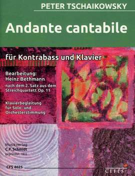 Tchaikovsky, P I: Andante cantabile