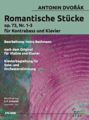 Dvořák, A: Romantische Stücke op. 75, 1-3