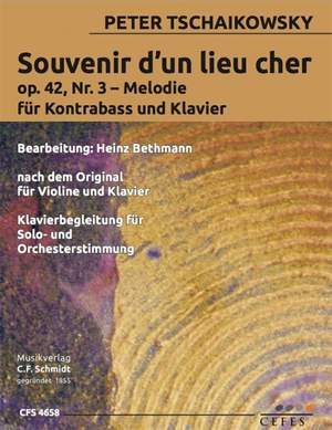 Tchaikovsky, P I: Souvenir d'un lieu cher