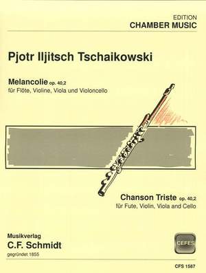Tchaikovsky, P I: Melancolie op. 40, Nr. 2