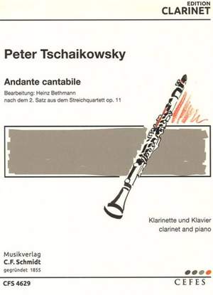 Tchaikovsky, P I: Andante cantabile