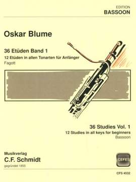 Blume, O: 36 Etüden Band 1 Vol. 1