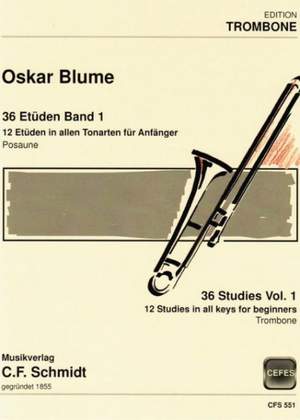 Blume, O: 36 Etüden Band 1 Vol. 1