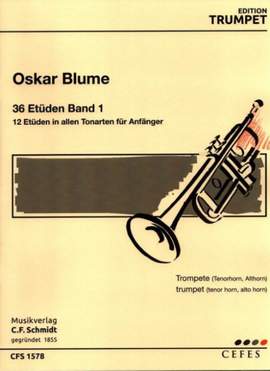 Blume, O: 36 Etüden Band 1 Vol. 1