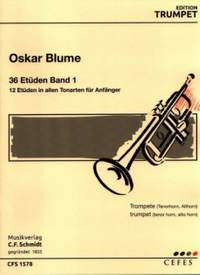 Blume, O: 36 Studies Vol. 1 Vol. 1