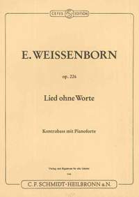 Weissenborn, E: Lied ohne Worte op. 226