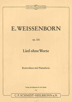 Weissenborn, E: Lied ohne Worte op. 226