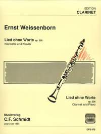 Weissenborn, E: Lied ohne Worte op. 226