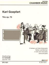 Goepfart, K: Trio op. 73 op. 73