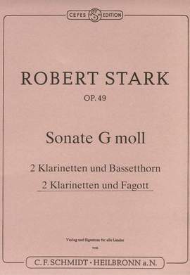 Stark, R: Sonate g-Moll aus op. 49