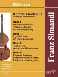 Simandl, F: Kontrabass-Schule Teil 2 (Bände 6-9)