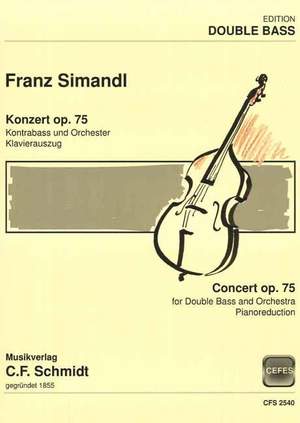 Simandl, F: Concert op. 75