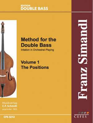 Simandl, F: Method for the Double Bass Vol. 1