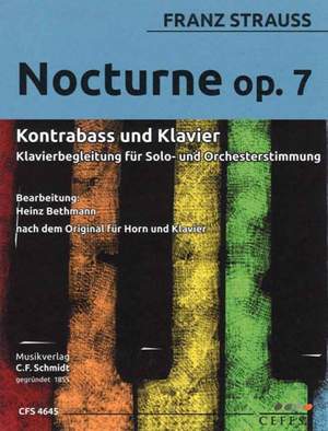 Strauß, F: Nocturne op. 7