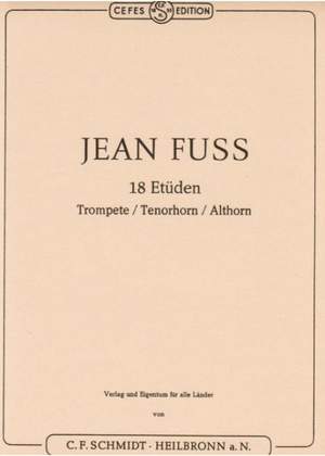 Fuss, J: 18 Etüden