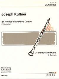 Kueffner, J: 24 leichte instruktive Duette op. 200