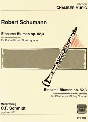 Schumann, R: Einsame Blumen op. 82/3