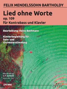 Mendelssohn Bartholdy, F: Lied ohne Worte op. 109 op. 109