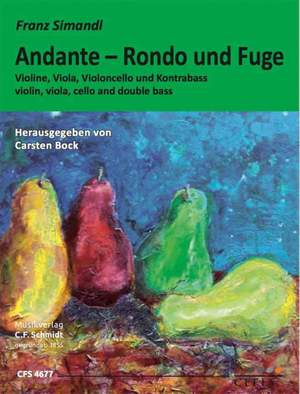 Simandl, F: Andante - Rondo und Fuge