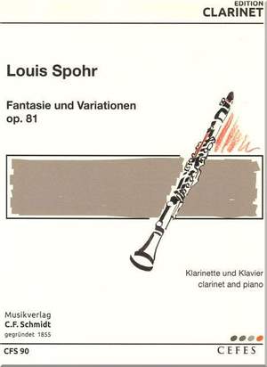 Spohr, L: Fantasie und Variationen op. 81