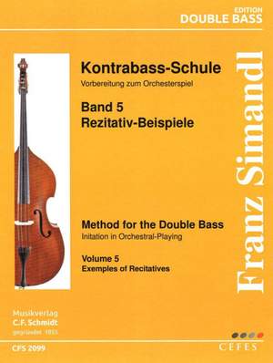 Simandl, F: Method for the Double Bass Vol. 5