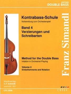 Simandl, F: Kontrabass-Schule Vol. 4