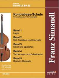 Simandl, F: Kontrabass-Schule Teil 1 (Band 1-5)