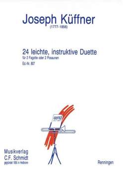 Kueffner, J: 24 leichte instruktive Duette op. 200
