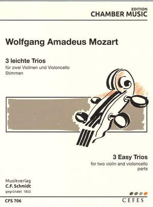 Mozart, W A: 3 Easy Trios