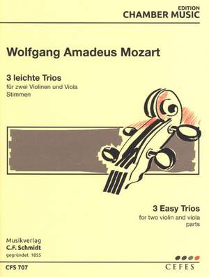 Mozart, W A: 3 Easy Trios