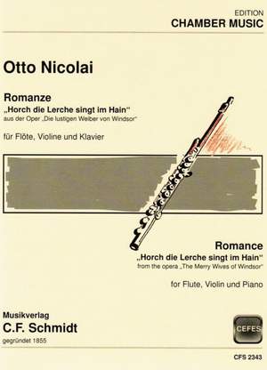 Nicolai, O: Romance – Horch die Lerche singt im Hain