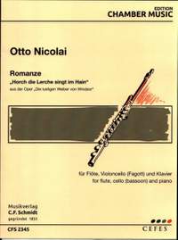 Nicolai, O: Romance – Horch die Lerche singt im Hain
