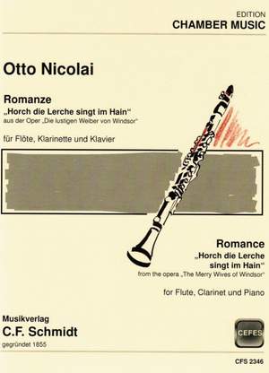 Nicolai, O: Romance – Horch die Lerche singt im Hain