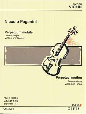 Paganini, N: Perpetual motion