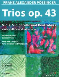 Poessinger, F A: Trios op. 43