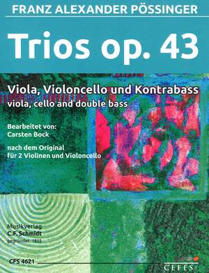 Poessinger, F A: Trios op. 43