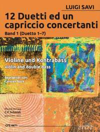Savi, L: 12 Duetti ed un capriccio concertanti Vol. 1