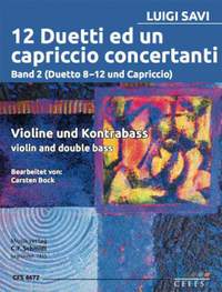Savi, L: 12 Duetti ed un capriccio concertanti Vol. 2
