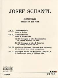 Schantl, J: Hornschule Vol. 1