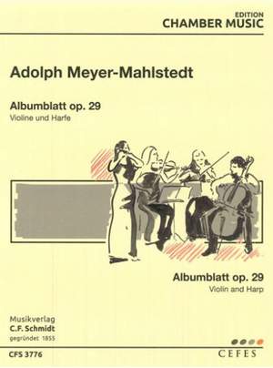 Meyer-Mahlstedt, A: Albumblatt op. 29 op. 29