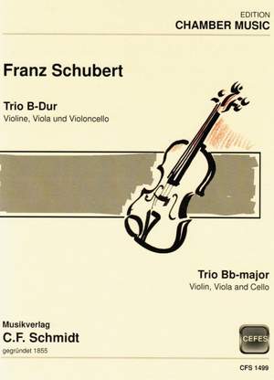 Schubert, F: Trio B-Dur
