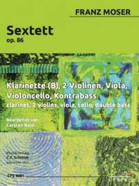 Moser, F: Sextett op. 86 op. 86