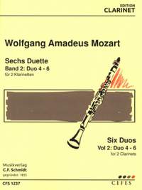 Mozart, W A: Six Duos Vol. 2