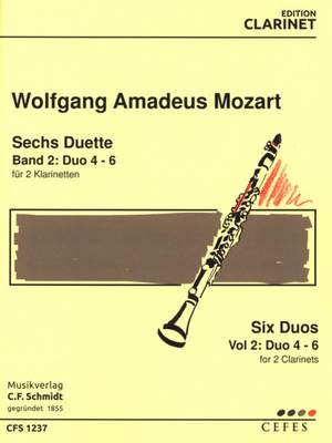 Mozart, W A: Six Duos Vol. 2