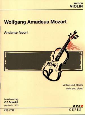 Mozart, W A: Andante favori